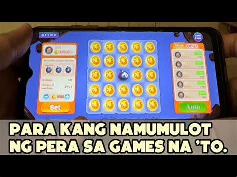 PUPULUTIN MO LANG ANG PERA SA GAMES NA .